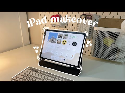 customize my iPad Pro with me ✩°｡⋆⸜ 🎧 iOS 16, homescreen setup, unboxing MOFT ♡