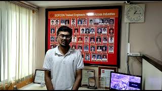 Arpit Rathod Completed Industrial Automation Course From Sofcon Ahmedabad