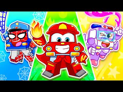 Seru Banget Main Bareng Ayah! 🤣💄 Si Kecil Bikin Ayah Jadi Kocak | RoboSquad Kartun Kids