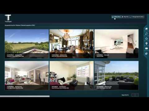 Estate Agency Touch Screen App