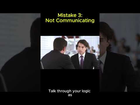 The Top 3 Mistakes in Coding Interviews!