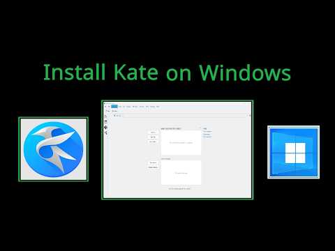 How to Install Kate v26.03.70 on Windows 10/11 (2026) | Step-by-Step Guide