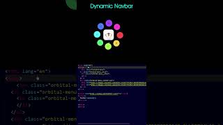 🔥🔥Dynamic navbar #navbar #foryou #shorts #trending #htmlcss #programming #viral #howto #webdevelop