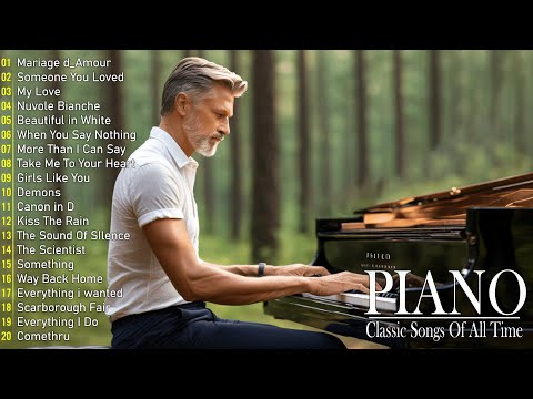 100 Most Famous Classical Piano Pieces - The Best Relaxing Piano Instrumental Love Songs Playlist