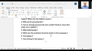 Bank CSA selected questions asked - notes, videos, two mocks see comments Campus 25th candidate 2025