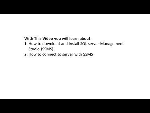 Installing SSMS | installing SQL server Management Studio| SQL SERVER 2022| How to Install SSMS