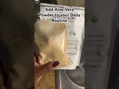 Adding Aloe Vera to my Daily Routine