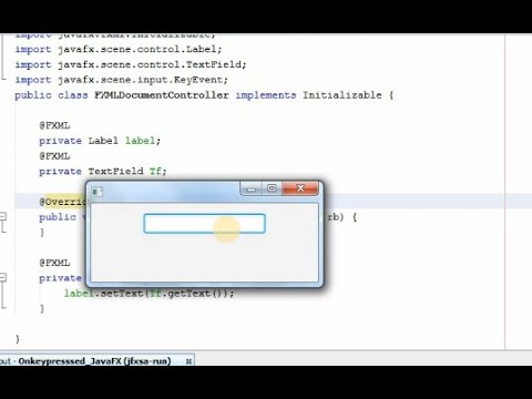 JavaFX keyPressed method