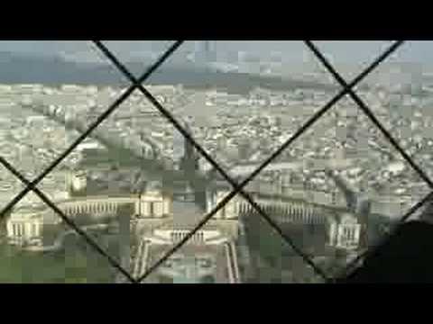 Top of the Eiffel Tower in Paris