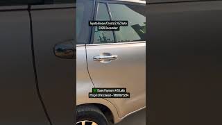Toyota Innova Crysta 2.4Z Auto 2020 Ending Car world marathi #shorts