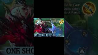 Lesley one hit build🤯 #mobilelegends #mlbb #mlbbcreatorcamp #makno
