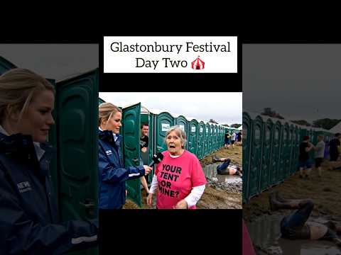 Glastonbury Festival Day Two 😅 (Veo 3)