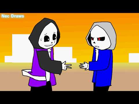 Epic!Sans vs Dust!Sans (Animation)