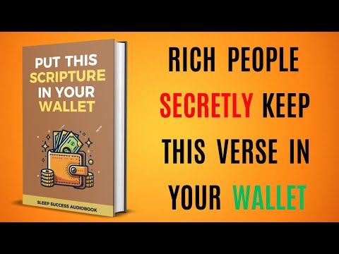 Put This Scripture in Your Wallet — What Happens Next Will Shock You | Sleep Success Audiobook