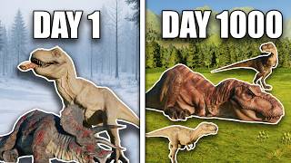 Simulating A Trex Colony For 1000 Days In Jurassic World Evolution 3