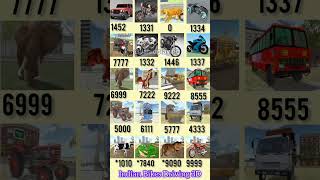 Indian Bikes Driving 3D || All NEW CHEATS CODES #shorts #short