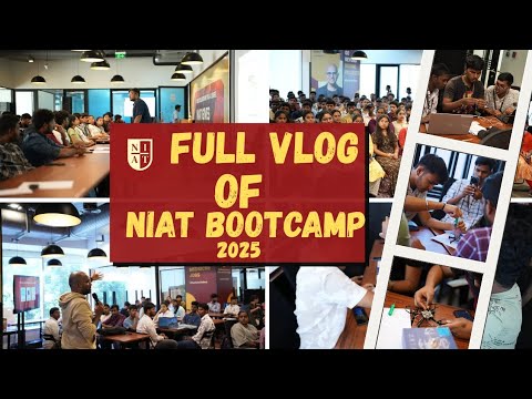 Day in My Life at NIAT Bootcamp 2025 || Honest Experience || TRINAYAN VLOGS