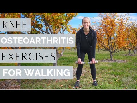 WALKING WITH OSTEOARTHRITIS II Knee Osteoarthritis Exercises II Walking Exercises Part 2