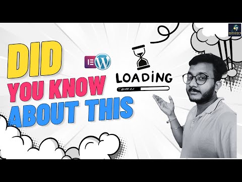 How to Use ELEMENTOR Preloader Animation   Complete Setup and Settings Guide
