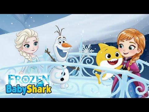 Frozen | Magic in the Snow Baby Shark, Elsa, Anna & Olaf | Baby Shark Kids Songs