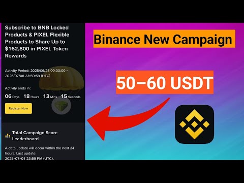 Binance New Offer Today || Binance New Campaign 🔥