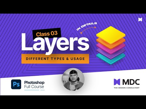 Mastering 🌟 Layers in Photoshop | Hindi | Manohar Design Co