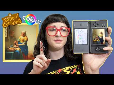 Can I Recreate the 'Quaint Painting' from Animal Crossing With a Nintendo DS? | CAT COPIES