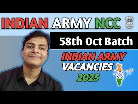 Army NCC 58th October 2025 Batch Recruitment - plutoizic