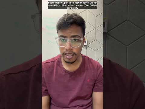 Day 1 of N Day Coding Challenge #codingchallenges #leetcode #coding #codinginterview
