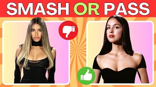 SMASH Or PASS - 45 Hottest Female Celebrities 2025 - Celebrity Edition