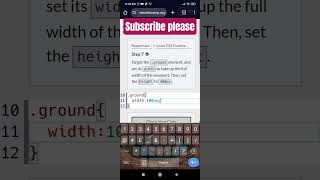 CSS Transformation by building a Penguin step 7 #ytshorts#youtubeshorts#freecodecamp #htmlcss#reels