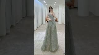 Korean grey shimmery dress for girls choose yourfavorite#koreanoutfits#kfashion#kpopoutfit#kpopstyle