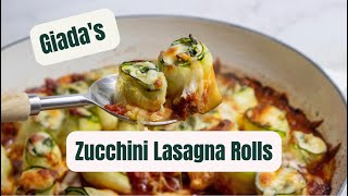 Zucchini Lasagna Rolls | Italian Recipe | Giada De Laurentiis