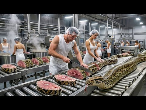 Inside the Modern Snake Meat Factory: The Incredible Process You’ve Never Seen