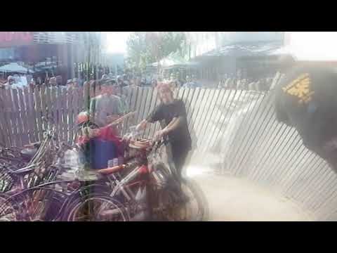 Biking the Whiskeydrome at Pedalfest Oakland 2012 Whiskey Barrel Bike
