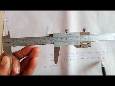 2. How to calculate least count of vernier caliper?