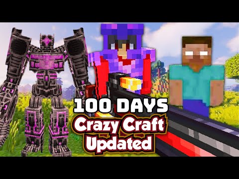 I Survived 100 Days In Crazy Craft Updated (Full Movie)