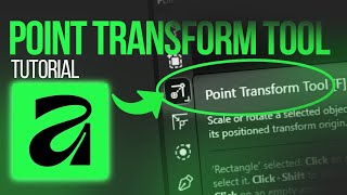How to Use Point Transform Tool in Affinity – Beginner’s Guide
