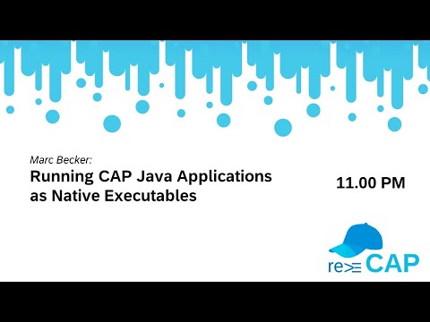 Marc Becker: Running Java Apps as Native Executables (re ≡CAP 2023)