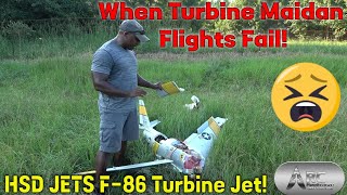 My RC Jet's First Flight Becomes a Worst Nightmare Maiden Flight#rcplane #rcplanecrash