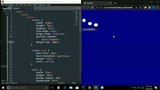 simple loading animation #1 full musically tutorial | #coco_coder #html #css
