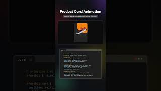 Uncover the Secrets of Product Card Animation!