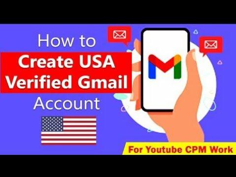 How to Create USA Verified Gmail Account - How to Create Unlimited Gmail Account Without Number 2023