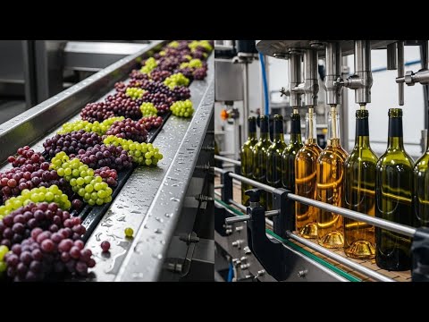 Inside a Modern Winery: From Fresh Grapes to Fine Wine