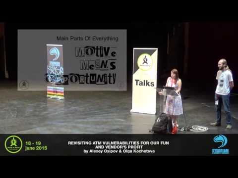 HIP15-TALK:Revisitin ATM vulnerabilities for our fun and vendor's profit