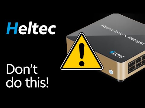 Heltec Helium Miner Hotspot Warning — Don't Do This! Keep Your Heltec Hotspot Alive