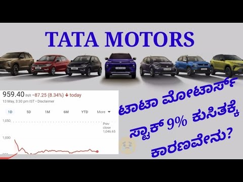 TATAMOTORS fall 9%  #tatamotors  #samco #fyers