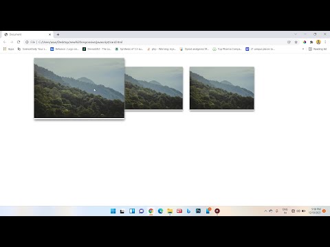 CSS div box hover effect using html and css | css div box container