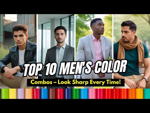 Top 10 Color Combinations Every Stylish Man Should Know This Year