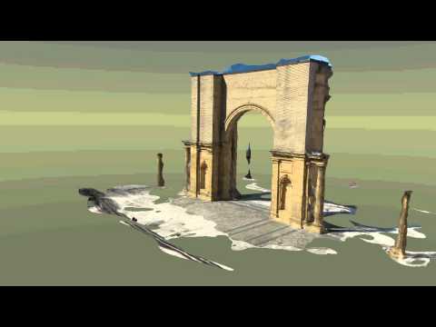 Union Station Arch in Columbus - via Autodesk 123D Catch
